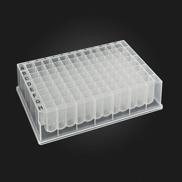 OptiWell Deep Well Plate, 96 Square Well, 1.6mL, 31.6mm height, 50 / CS | D3096-33S