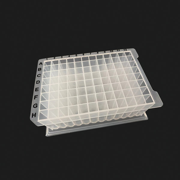 OptiWell Deep Well Plate, 96 Square Well, 2.2mL, 41.9mm height, 50 / CS | D3096-43S