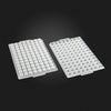 OptiWell Sealing Mat, 96 Round Well, Black Alphanumeric Printing, Silicone, 50 / PK | D3320-11S