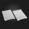 OptiWell Sealing Mat, 96 Round Well, Black Alphanumeric Printing, Silicone, 50 / PK | D3320-15S