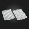 OptiWell Sealing Mat, 96 Round Well, Black Alphanumeric Printing, Silicone, 50/PK | D3320-19S