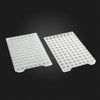 OptiWell Sealing Mat, 96 Square Well, Black Alphanumeric Printing, Silicone, 50 / PK | D3320-9S