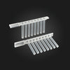 OptiWell Tip Comb, 8, V-Bottom, PP, 480 / CS | D3340-08S