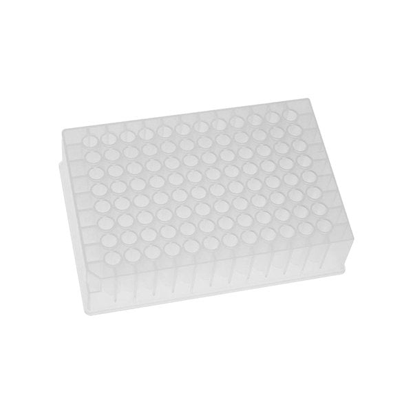 Glass Coated Plate, SiO2 Glass Well Coating, 96 Round Well V-Bottom 33.00mm Height, 1.0mL | DP11VR-9-GC10