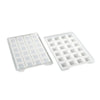 Sealing Mat, 17.35mm, Square, 24 Well, 50/Case | DPMATS-2-N