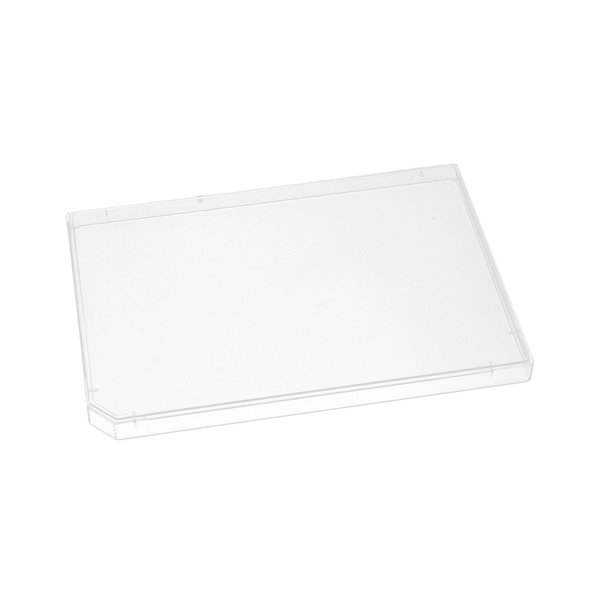 Plate Lid, H1 Notch, Polystyrene, Non-Sterile | LID-H1-B-N-IW