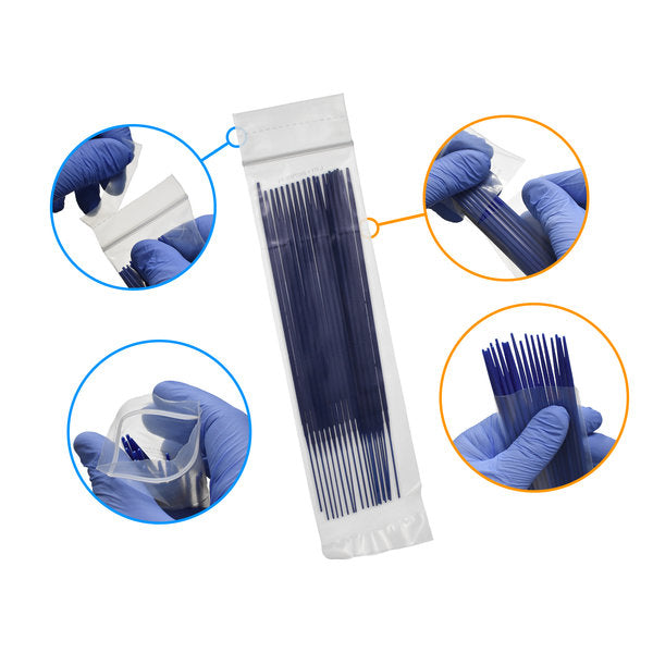 Inoculating Needles, sterile, rigid PS, packaged in easy access combo bags with zip closure or tear-seam | M4030-TB