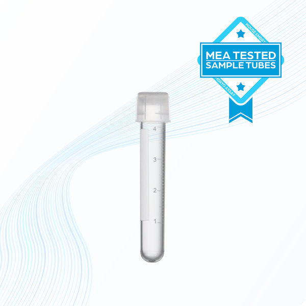 Sample Tube, MEA Tested, 5mL, 12x75mm, 1000/cs | M6205