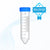 Centrifuge Tube, MEA Tested, 50mL, 29x117mm, 500/cs | M6250