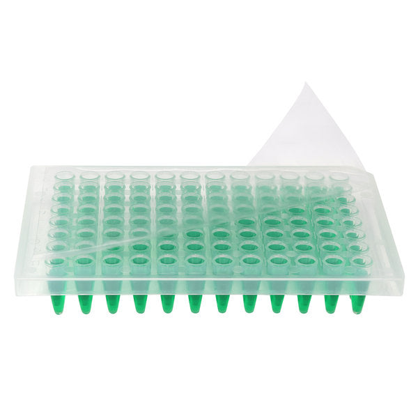 qPCR Sealing Film, Optically Clear, Non-Tacky Pressure Activated Adhesive, 4 mil, 100/pk | P1001-QPS-S