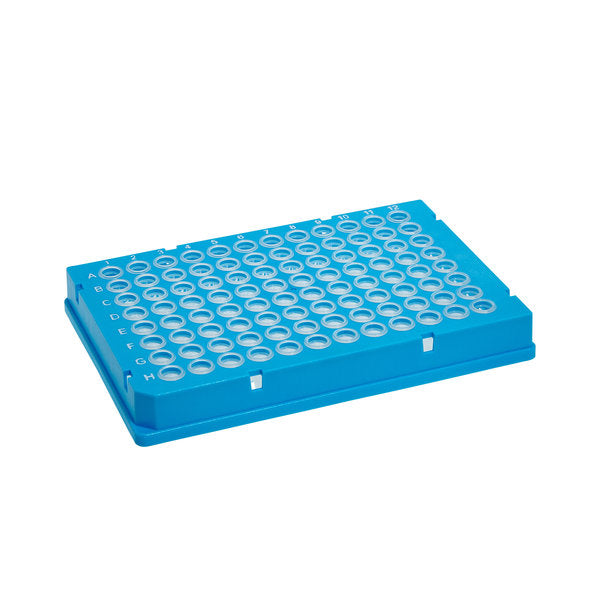 SureFrame Two-Component PCR Plate, 96-Well, Fully Skirted PC Frame, 0.15mL, 50/pk | P9096-FSC