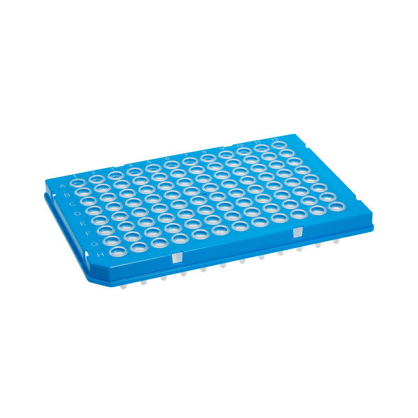 SureFrame Two-Component PCR Plate, 96-Well, Semi-Skirted PC Frame, 0.25mL Clear PP Wells, 50/pk | P9096-HSC