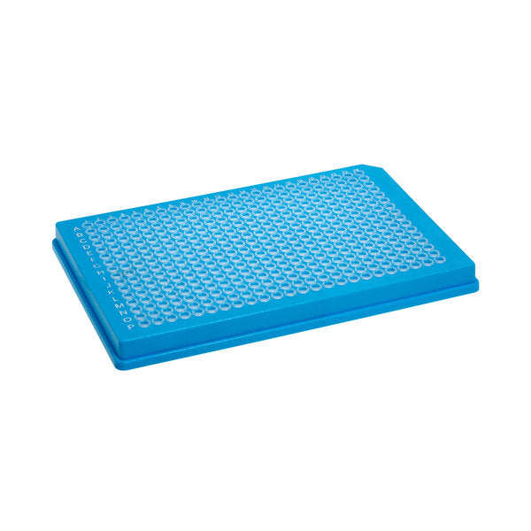 SureFrame Two-Component PCR Plate, 384-Well, Fully Skirted PC Frame, 35uL Clear Wells, 50/pk | P9384-FSC