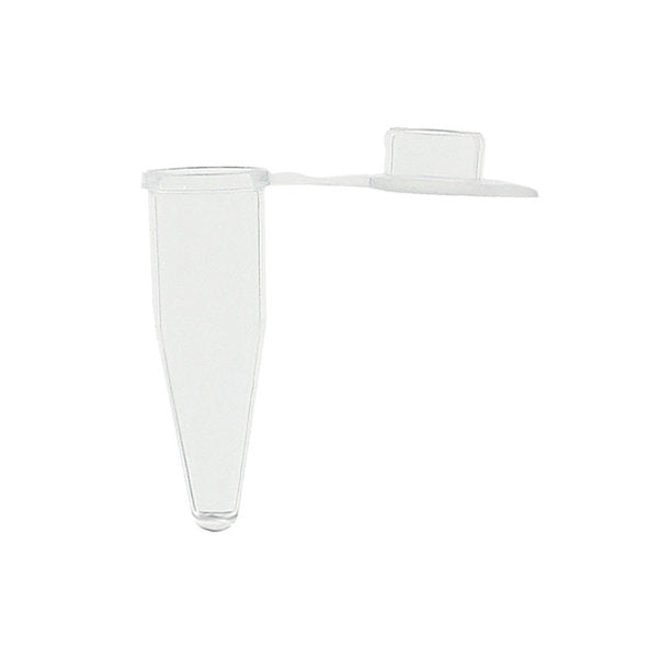 PCR Tube, 0.2mL, Attached Flat Cap, Natural | PC0201-F-N
