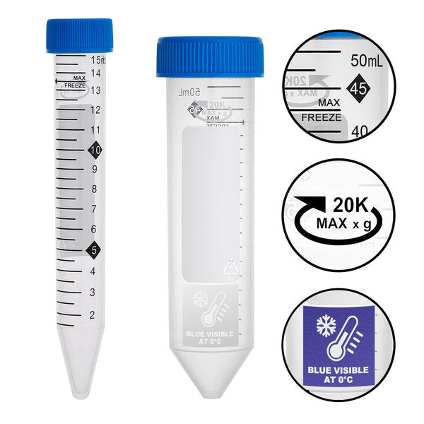 ProSeries High Performance Centrifuge Tubes, 50mL, 20, 000xg max RCF, 500/cs | C2803