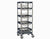 MetroMax i MXIV2 IV Transport/Storage Sloped Basket Cart with Top Shelf, 24" x 24"