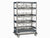 MetroMax i MXIV5 IV Transport/Storage Sloped Basket Cart with Top Shelf, 24" x 42"