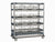 MetroMax i MXIV7 IV Transport/Storage Sloped Basket Cart with Top Shelf, 24" x 60"