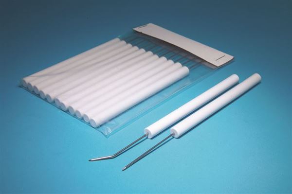 Precision Bench-Ready Bent Teasing Needles, Pack Of 12 | NEDPB1-PK/12