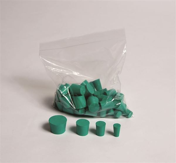Heavy-Duty Instructional Neoprene Stopper Assortment, One Pound for Stoppers ... | NSTPK2