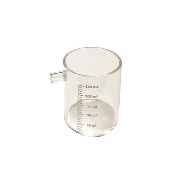 Industrial Instructional Physics Equipment Overflow Can, Clear Plastic for Ph... | OFLCN2