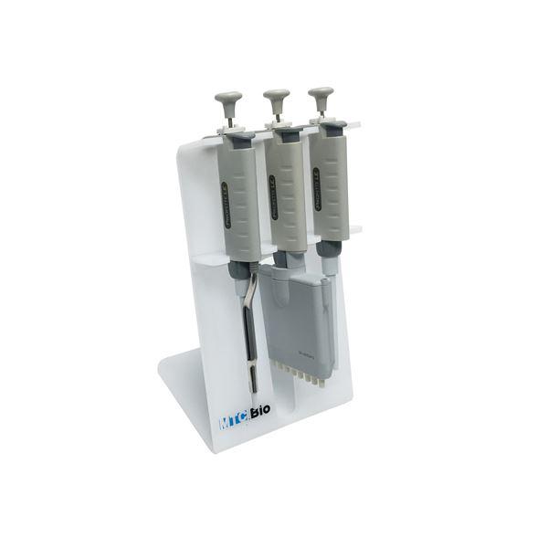 SureStand Pipette Stand for 3 pipettes, up to one multi-channel, acrylic | P4403