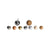 Industrial Application-Specific Drilled Cork Ball, 19mm Diameter | United Sc... | PNBCK19