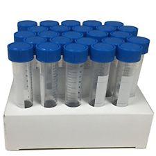Scilogex 50mL Polypropylene Centrifuge Tube - Conical, Paperboard Rack, Sterile, 25/Rack, 500/CS | 007110