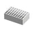 Scilogex Block, used for 0.2mL, 0.5mL and 1.5/2mL tubes, 18 holes each size | 18900224