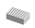 Scilogex Block, used for 0.5mL tubes, 40 holes | 18900219