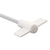 Scilogex Straight stirrer, PTFE coated. Shaft 300mm long x 6mm diameter. Impeller width 70mm. | 18900076