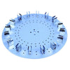 Scilogex Circular tube holder, for 15mL x 16, use with SCI-RD-Pro | 18900161