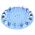 Scilogex Circular tube holder, for 15mL x 16, use with SCI-RD-Pro | 18900161
