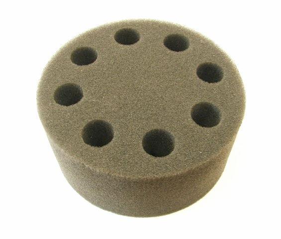 Scilogex Foam Tube Insert for 8 test tubes dia. 16mm, requires with Universal Adapter | 18900023