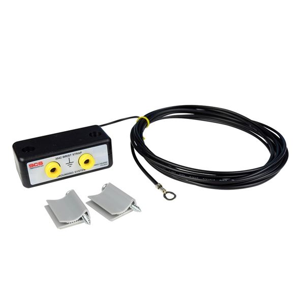 Wrist Strap Grounding System, 10ft Cord - 3042