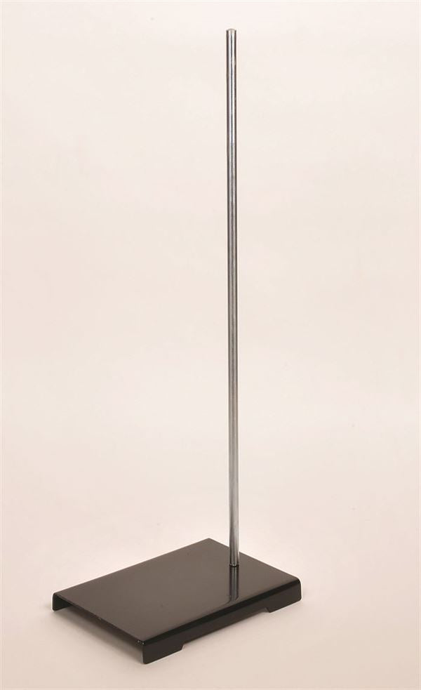 Industrial Task-Focused Support Stand w/ Rod, Stamped Steel, 6 x 11 Base With... | SSB6X1