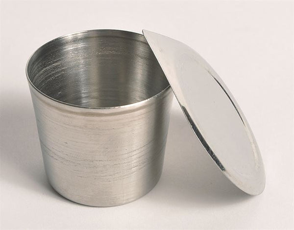 Laboratory Application-Specific Crucibles, Stainless Steel, With Lid, 20 mL |... | SSR020
