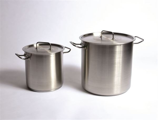 Industrial Task-Focused Stock Pot, Stainless, 37 L for General Purpose Conta... | STKPT37