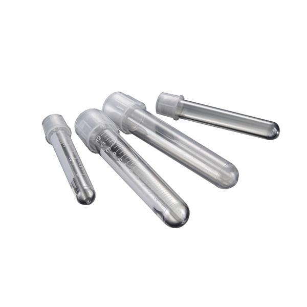 Tube, 5 mL, 12 x 75 mm PP w/cap, 25/bag, sterile, 1000/cs | T8301