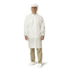 Advantage Pro Lab Frock, White, X-Large, 30/case - APP0250-XL-W-ADP