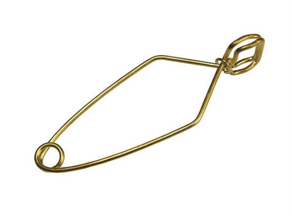 Heavy-Duty Task-Focused Test Tube Clamp, Brass Wire, Without Finger Grips | U... | TTCL02