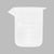Technical Reusable Glass Beakers, Wide Spout, PP, 25 mL, Pack/12 for Glass Bea... | 11110