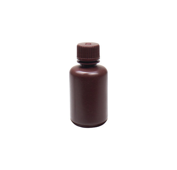 Precision Closed-Cap Reagent Unistore Reagent Bottle, Narrow Mouth, Amber, HDP... | 33425