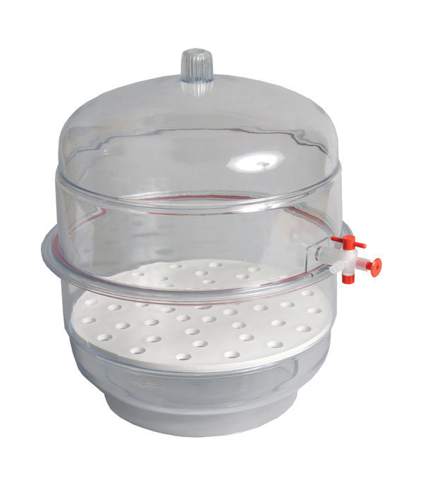 Scientific Bench-Ready Desiccator, Vacuum, Clear Base, 12 for Plastic Desiccat... | 55217