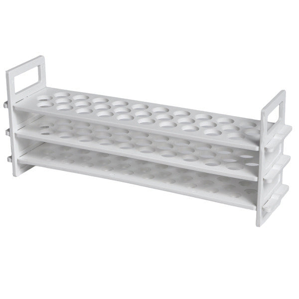 Task-Focused Plastic Test Tube Racks, 3-Tier, 16mm x 31 Tubes, Pack/2 | 77707