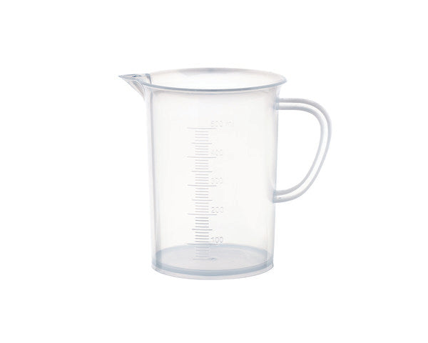 Research-Grade Bench Heating Beakers With Handle, Tall Form, PP, 500 mL, Pack/12 | 81102