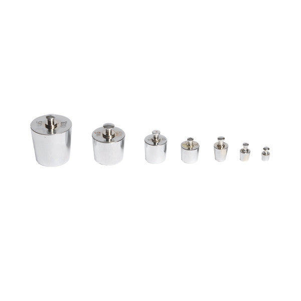 Laboratory Bench-Ready Individual Brass Mass, 50g for Measurement Work | ABW050