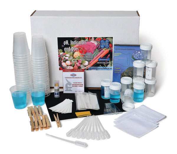 Scientific Instructional Ph, Indicators, And Dyes STEM Kit for Chemistry Work | AISPHKIT