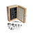 Precision Bench-Ready Analytical Weight Box , Brass for Measurement Work | AWB100