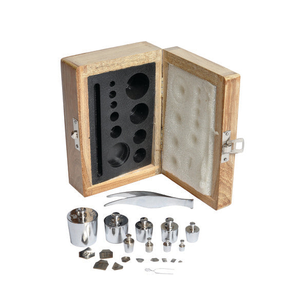 Precision Bench-Ready Analytical Weight Box , Brass for Measurement Work | AWB100